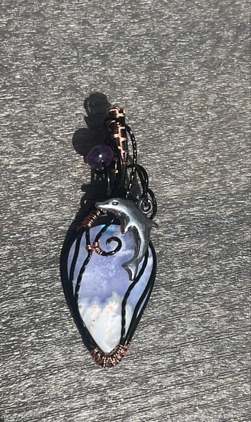 Dance of Delight Dolphin Pendant