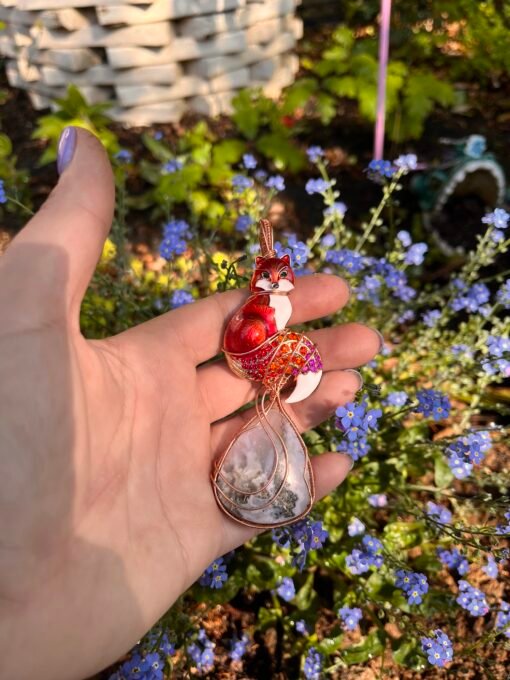 Fire Fox Pendant - Image 2