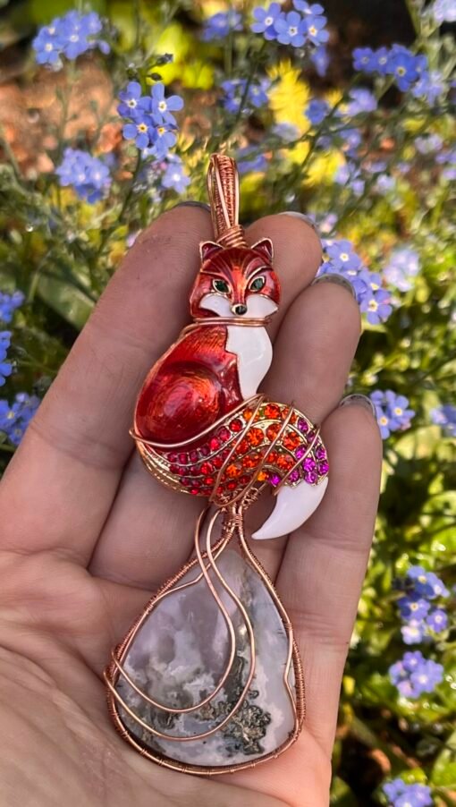 Fire Fox Pendant