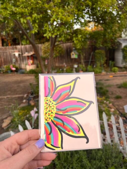 Surprise Hand-Painted Card