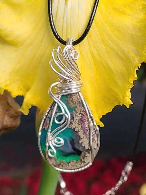 Aurora Agate Pendant