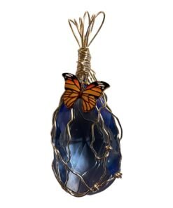 Metamorphosis Blue Crystal Pendant