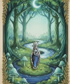 🌙 Blue Labradorite Pendant