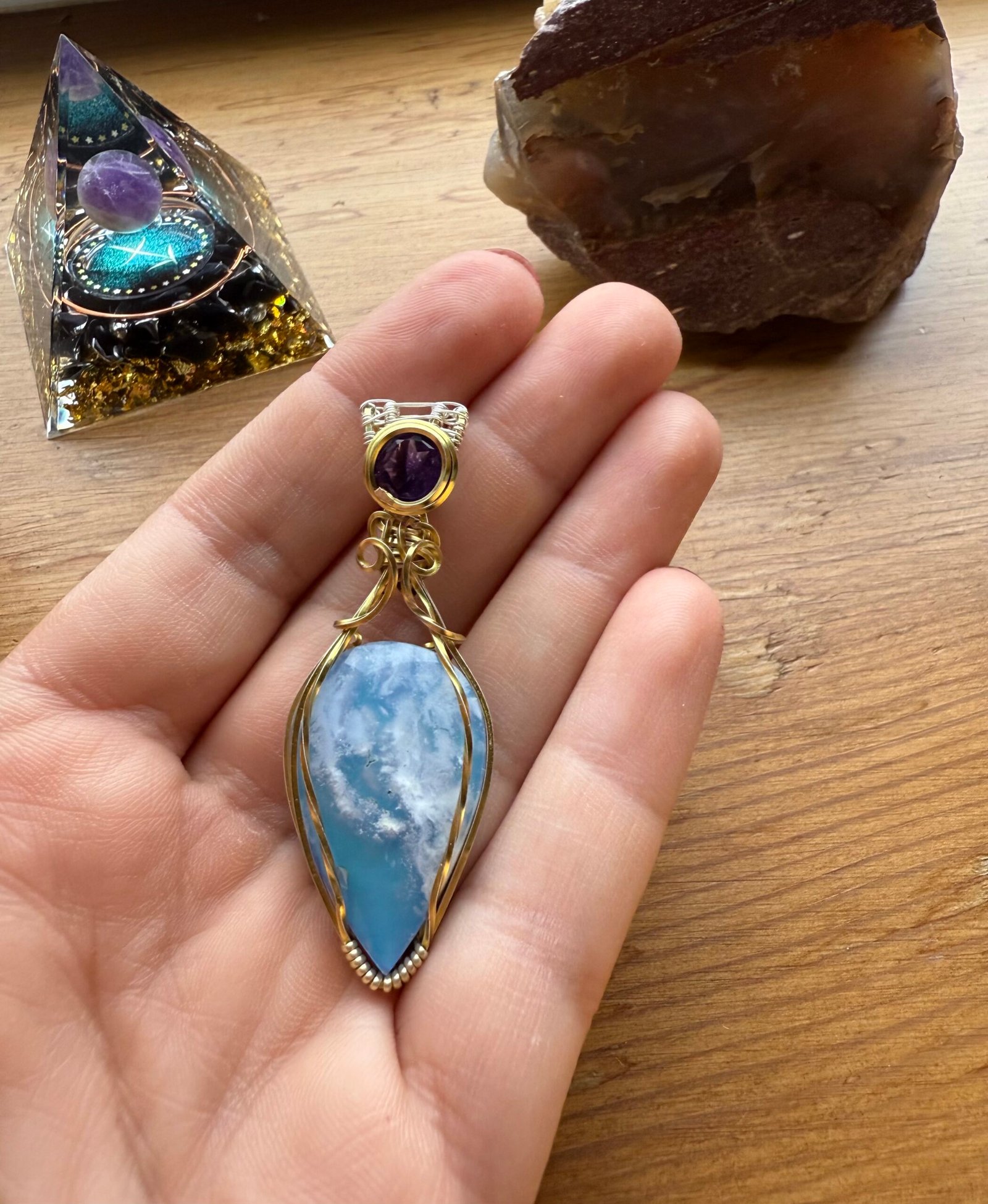 Sky & Spirit Amulet 💜 - Image 2