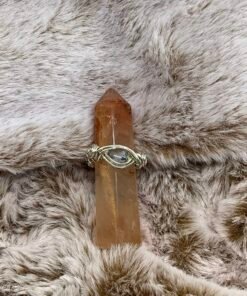 🌙 Wear the Magic of the Moon: Silver & Moonstone Size 6 Ring ✨