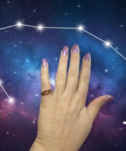 Alternative view of ♉ Taurus, Your Vision Awakened: The Amber Eye & Copper Ring Size 5.5👁️✨