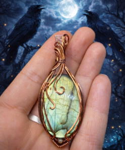 Ravenward Copper Talisman